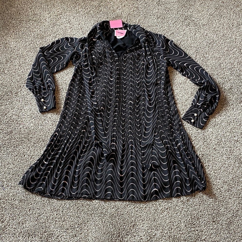 Kate Spade Black and White Patterned Dress
